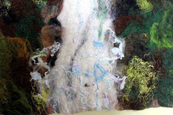 Vyrnwy waterfall detail 1
