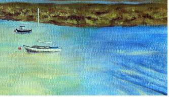 Evening, Dyfi estuary - detail Evening, Dyfi estuary - detail