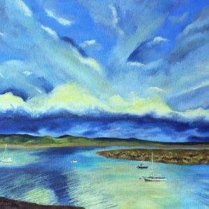 Evening, Dyfi estuary Evening, Dyfi estuary