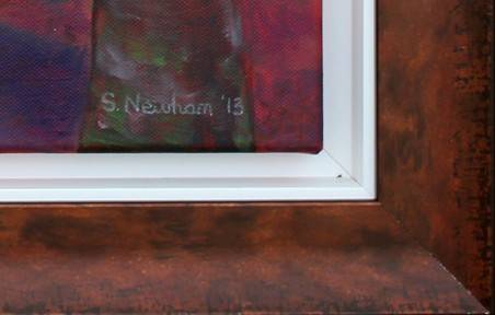 First steps in autumn frame detail