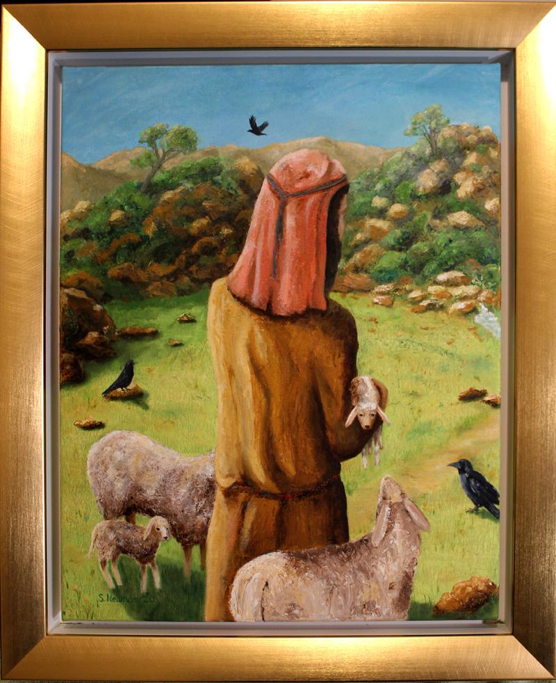 He tends his flock