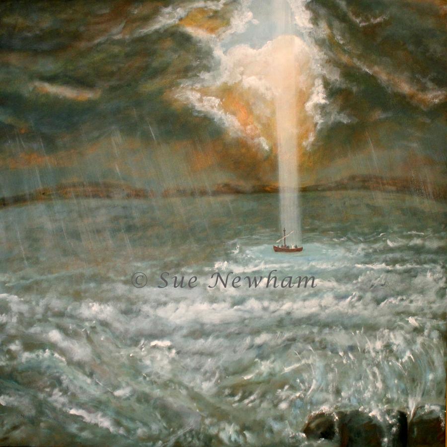 Calming the storm by Sue Newham Calming the storm by Sue Newham
